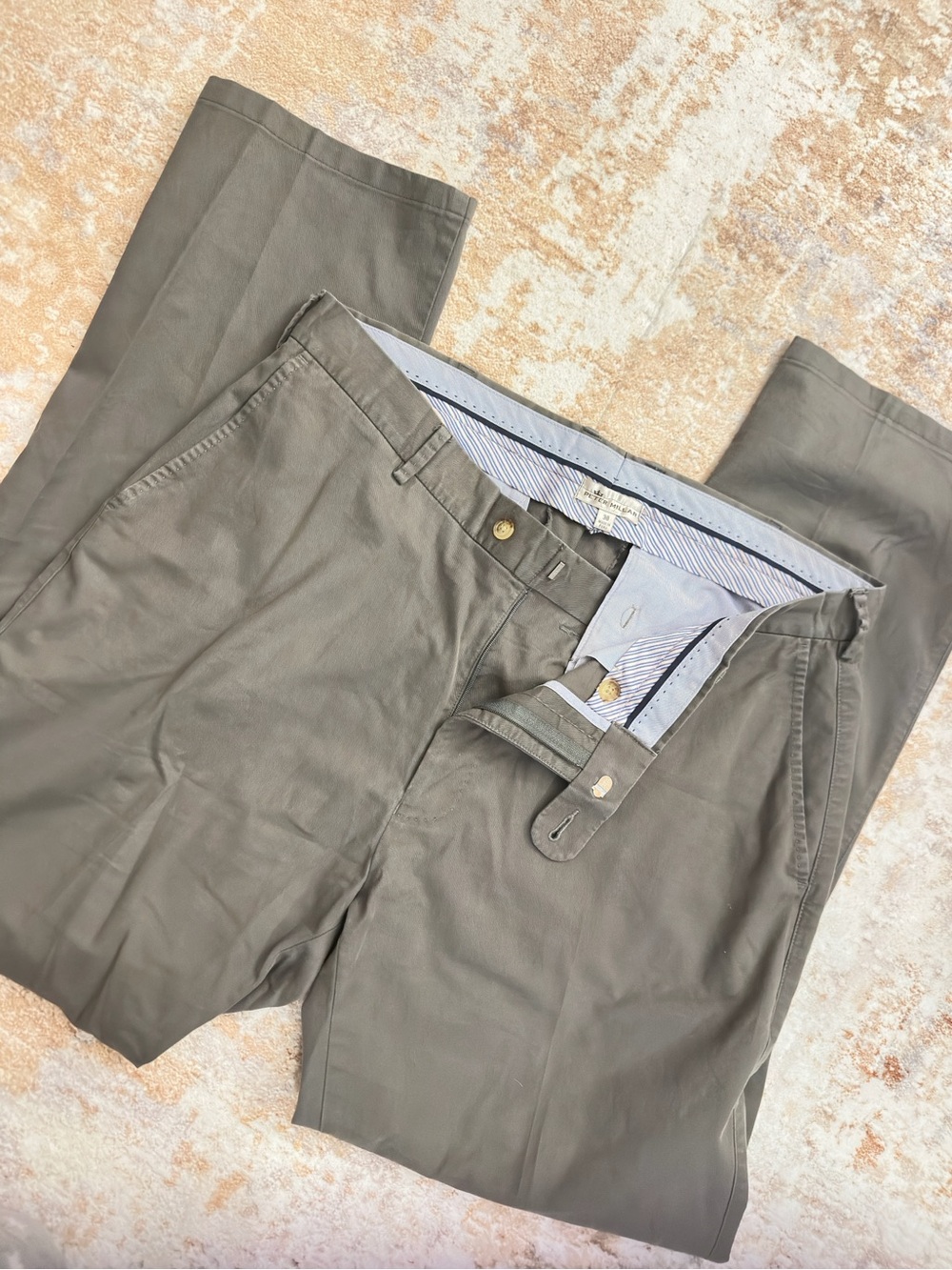 Peter Millar Olive Chino Pants